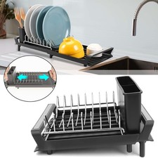 Geschirr Abtropfständer Erweiterbar Geschirrabtropfgestell Geschirrtrockner