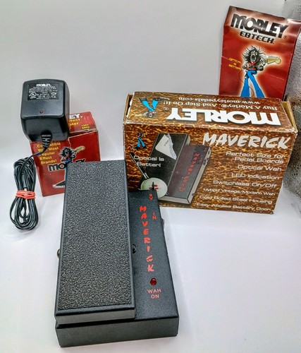 Excellent Morley Maverick Mini Wah Pedal Compact Switchless Optical Guitar Pedal