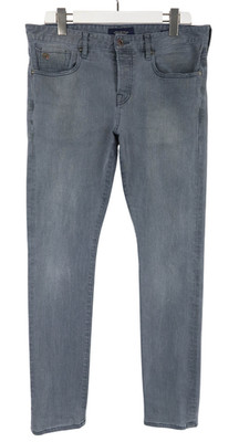 Scotch & Soda Ralston Jeans Mens W33/L32 Fade Effect Button Fly Slim Fit