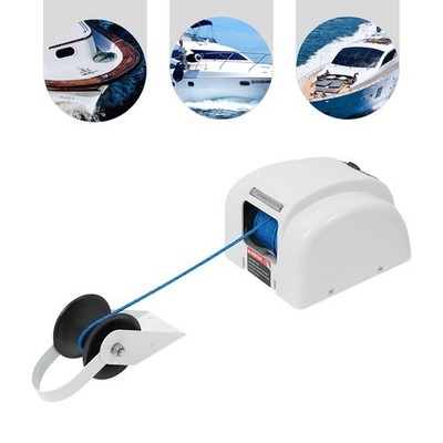 45 LBS Saltwater Electric Anchor Winch With Wireless Remote Control Kit Boat
