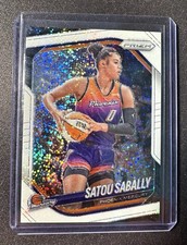 2025 Panini Prizm WNBA Satou Sabally #4 White Sparkle Prizm SP Phoenix Mercury