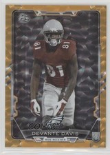 2015 Bowman Rookies Orange Ice 36/50 Devante Davis #102 1s7
