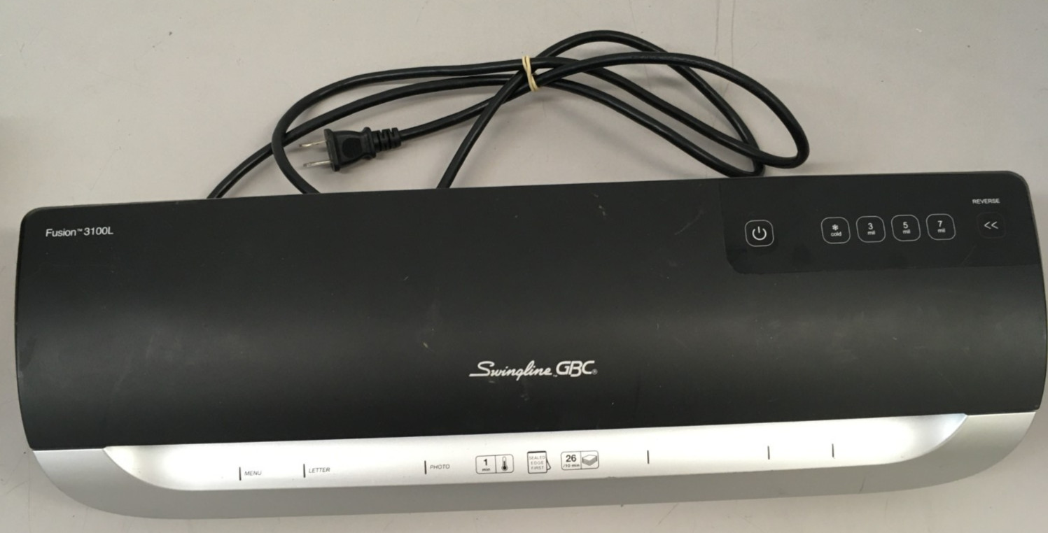 Swingline GBC Fusion 3100L 12-inch Thermal Pouch Laminator - Power Tested