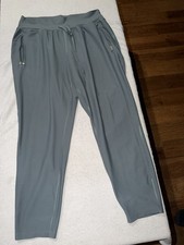 Old Navy Active Power Soft Women  s High-Rise Go Dry Pants Size L-read