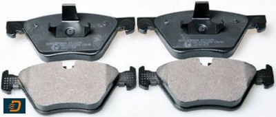 DENCKERMANN B111228 Bremsbelagsatz für Scheibenbremse Bremsbelagsatz für BMW 