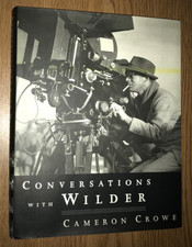 CONVERSATIONS WITH WILDER HARDCOVER BOOK CAMERON CROWE DIRECTOR BILLY WILDER