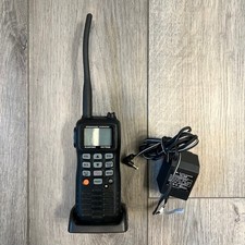 Caricabatteria radio marina VHF portatile galleggiante Standard Horizon HX750S testato LEGGI
