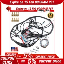 LS W/4L60E Standalone Wiring Harness DBC For 97-06 Vortec LS1 Engine 4.8 5.3 6.0