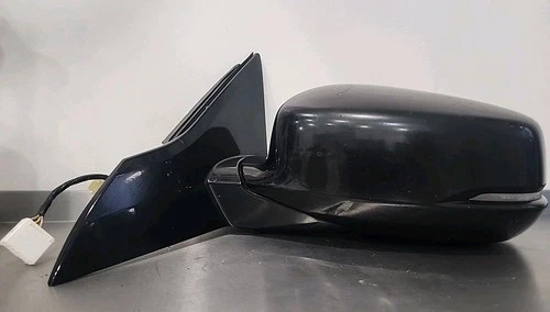 13 - 2017 Honda Accord Left LH Driver Black Turn Signal Side Mirror OE Sedan