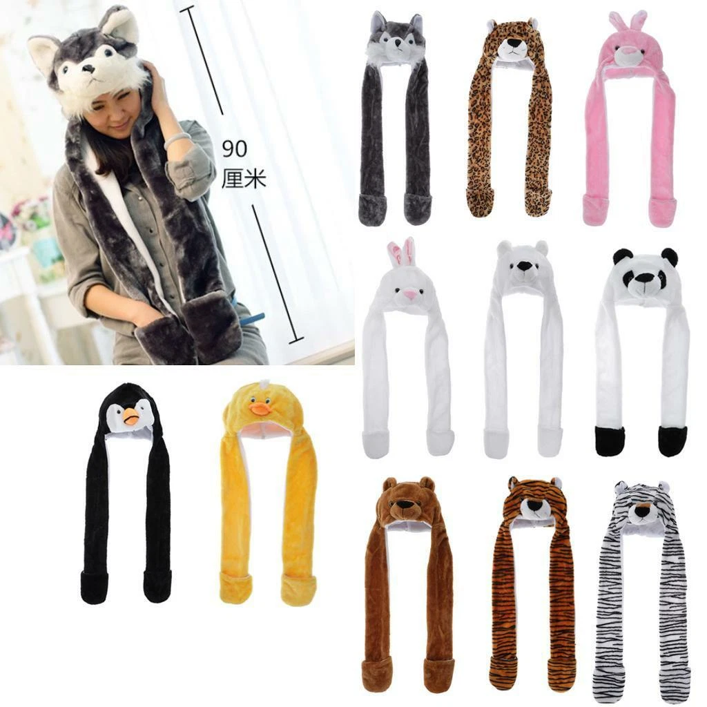 Children's all in one cheap hat scarf and gloves