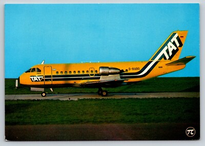 TAT - VFW Fokker 614 4x6 Postcard