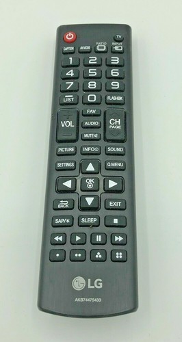 LG TV Remote Control AKB74475433 TV REMOTE CONTROL Genuine LG | eBay