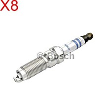 BOSCH Spark Plug 8x Fits FORD B-Max Van C-Max II Ecosport 12-19 0242145573