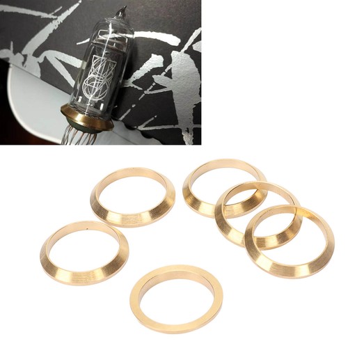 Neu 6x IN 14 Nixie Röhren Kupfer Ring Zum Selbermachen Uhr Deko Ringe für IN 14 Nixie - Bild 12 von 12