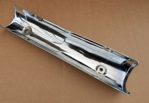 NEW MOTO GUZZI PART B063594 CHROMED RIGHT MANIFOLD HEAT PROTECTION. CALIFORNIA* - Picture 1 of 2