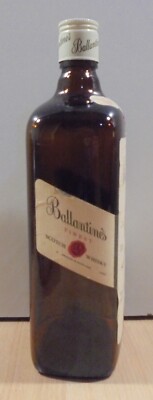 BALLANTINE'S SCOTCH WHISKY VTG GLASS BOTTLE 1LT EMPTY | eBay