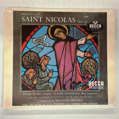 Benjamin Britten ~ Saint Nicolas Opus 42 Brand New Factory Sealed Classical CD