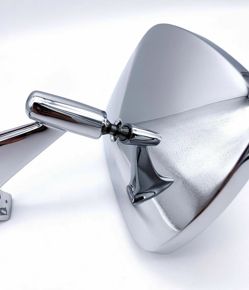 Espejos retrovisores exteriores con base acanalada para Chevelle 1970-72, El Camino, Monte Carlo Foto 3 de 4