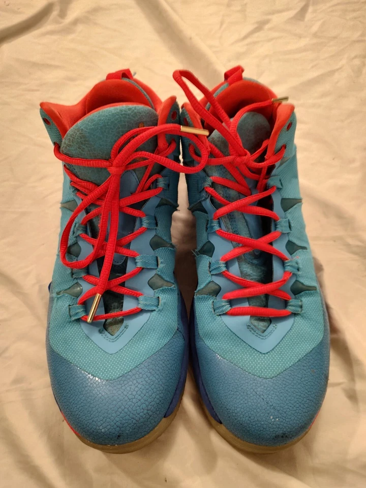 NIKE JORDAN SUPER.FLY 2 ALL STAR POLVO OSCURO AZUL INFRARROJO 656326-423 TALLA US 10 Foto 2 de 4