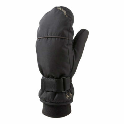 Manbi Herren Outdoor Winterhandschuhe schwarz robust wasserdicht atmungsaktiv