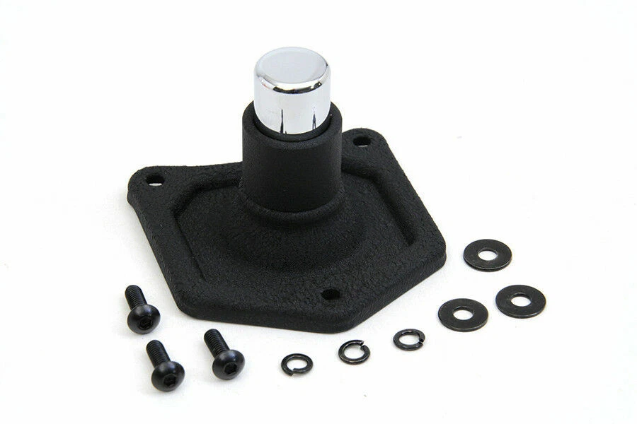 Botón de arranque remoto negro para Harley Davidson por V-Twin Foto 2 de 2