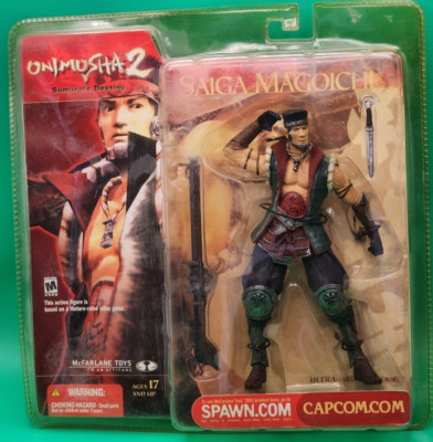 2002 McFarlane Toys Onimusha 2 Samurais Destiny Saiga Magoichi Figure