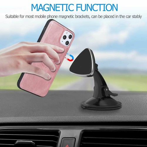 Removable Magnetic Wallet Case Flip Cover For iPhone 11 12 13 1 4 15 16 Pro Max - Picture 64 of 77