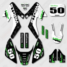 Green Storm Racing Graphics Kit fits 04-12 Honda Crf50 CRF 50 Decals Stickers