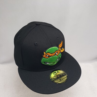 Nickelodeon Teenage Mutant Ninja Turtles Michelangelo New Era 59Fifty Hat 7 1/2