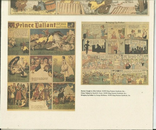 1995 32c Comic Strip Classics Stamp Sheet First Day Issue Panel + Mint Sheet - Picture 8 of 8
