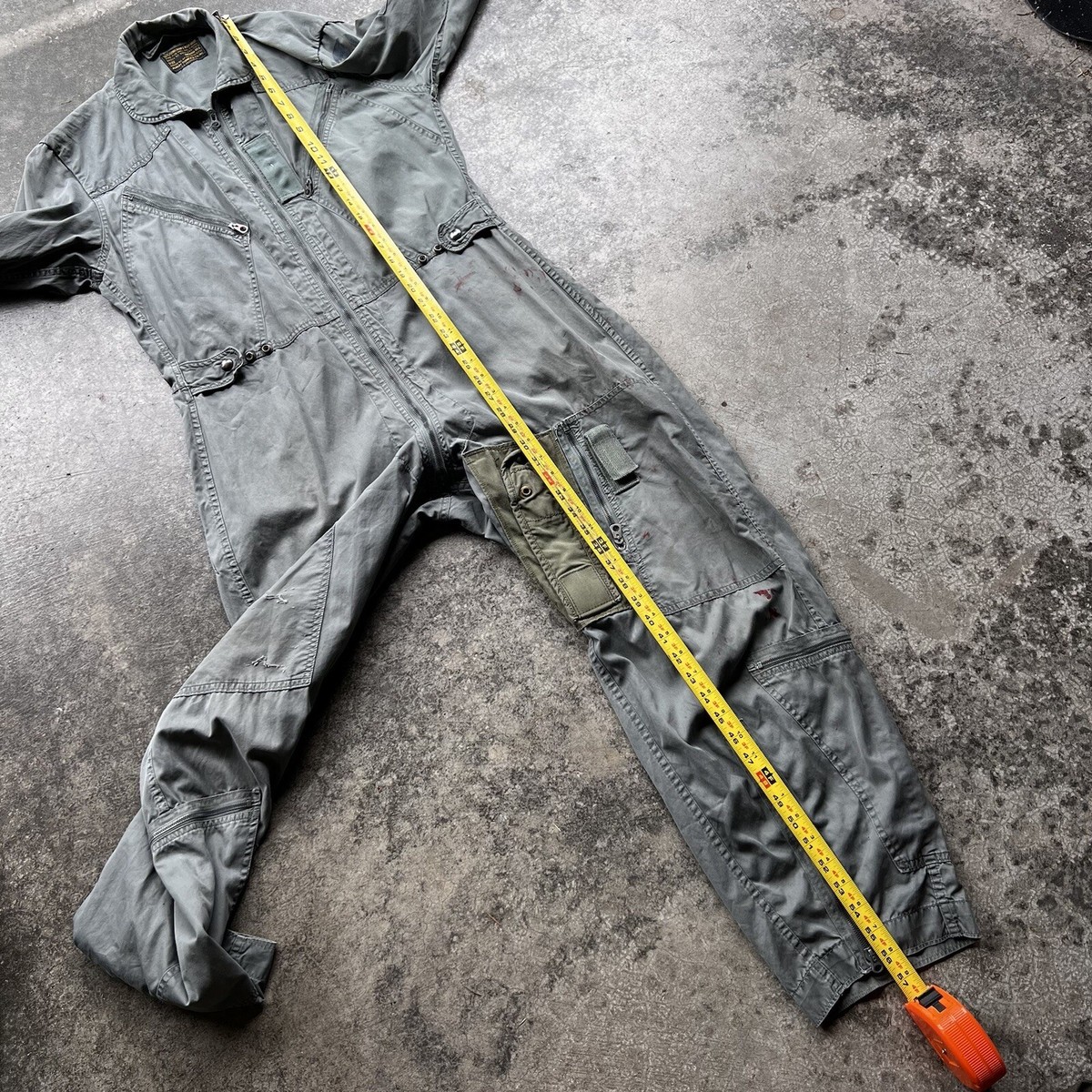 Vtg USAF 60s Suit Flying Man's Very Light Type K-28 Sz Medium