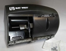 Bay West Silhouette 2-Roll Toilet Tissue Paper Dispenser - Light Tint T80200