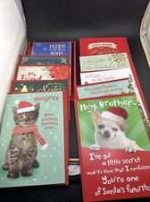 Lot Of 10 Hallmark Christmas Cards   Inventory  9   