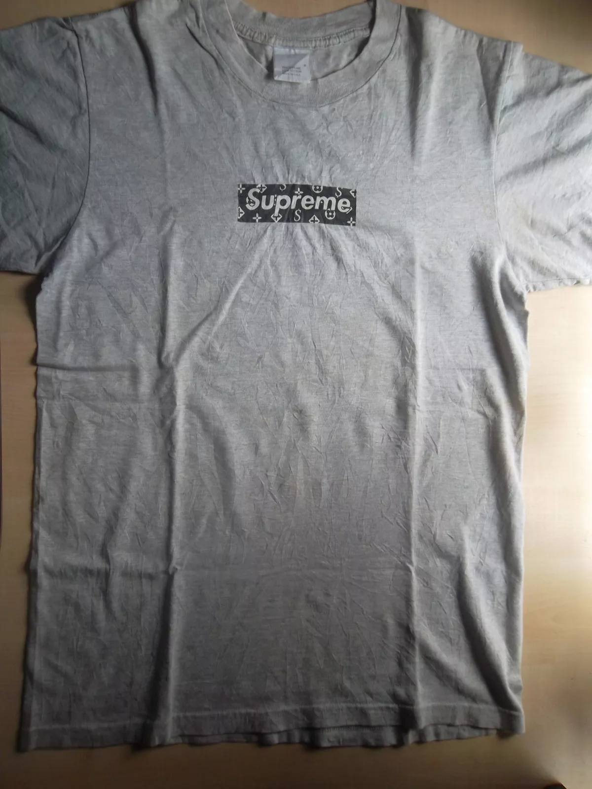 Supreme box logo gris t shirt vintage rare L