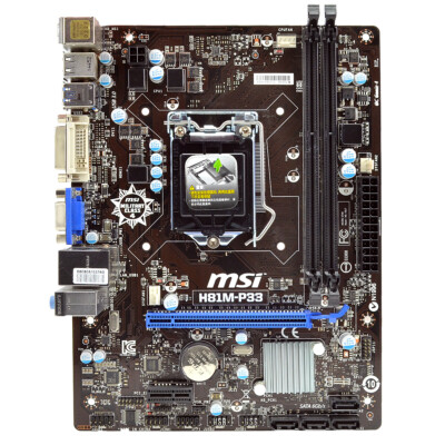 Carte Mère MSI H81M-P33 - High Tech Provider