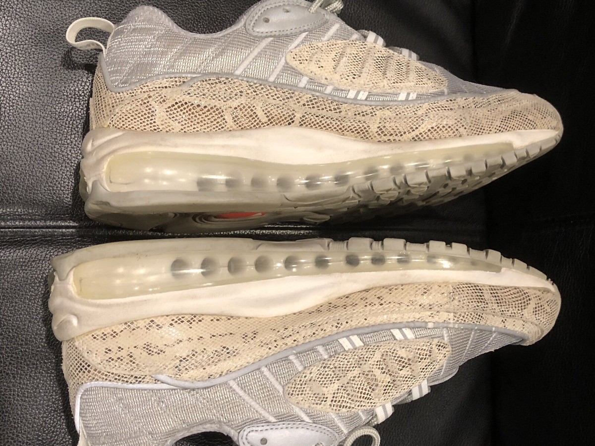 Supreme Nike Air Max 98 Snakeskin Size 9.5 | eBay