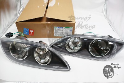 Late RX-7 FD3S Model Bumper Inner Black Combination Lamp Front Turn Position New