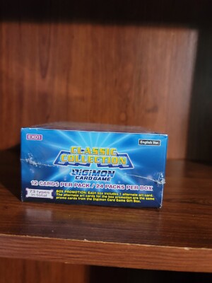 DIGIMON CARD GAME: CLASSIC COLLECTION EX01 BOOSTER BOX | 24 PACKS SEALED | eBay DIGIMON CARD GAME: CLASSIC COLLECTION EX01 BOOSTER BOX | 24 PACKS SEALED | eBay