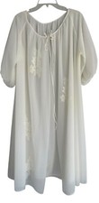 Vanity Fair Peignoir Set Bridal Trousseau Wedding Night Lingerie Vtg Sz 32 Read