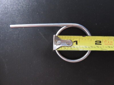    5-FIRE EXTINGUISHER LOCK  (STAINLESS STEEL-LARGE LOOP) SAFETY PULL PINS  