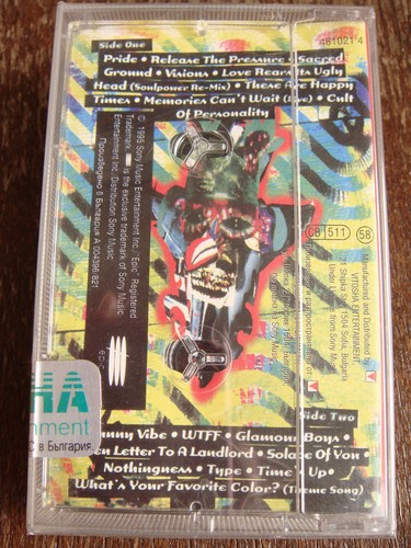 Living Colour - Pride - AUDIO CASSETTE TAPE New, Sealed, Bulgarian Pressing - Picture 2 of 2