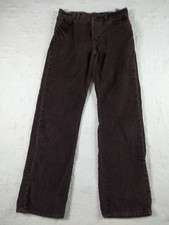 GAP 1969 Straight Fit Corduroy Jeans Men's 30.5x30.5 Brown Mid Rise