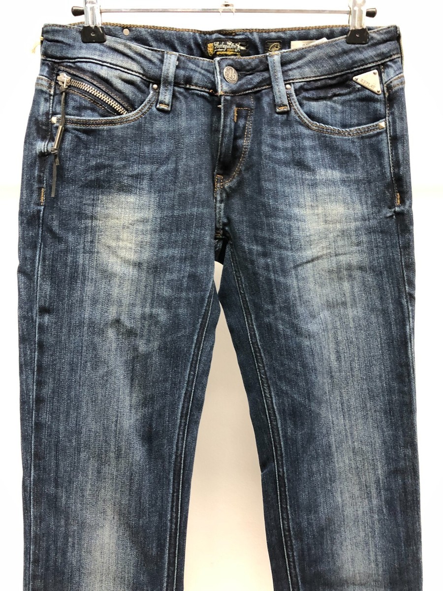Jean Femme Replay Skinny Noir Taille W25 - Neuf Avec étiquettes