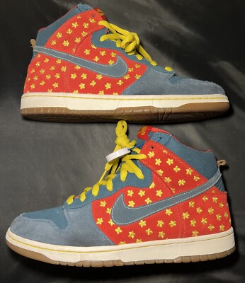 Size 11 - Nike Dunk Premium SB High 'Quagmire' 2009 Family Guy