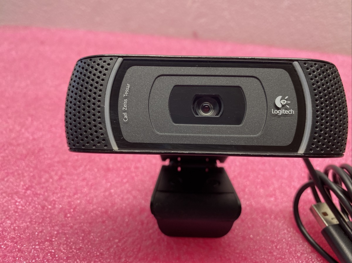 Logitech B910 Carl Zeiss Tessar Lens V-U0021 HD Webcam 860
