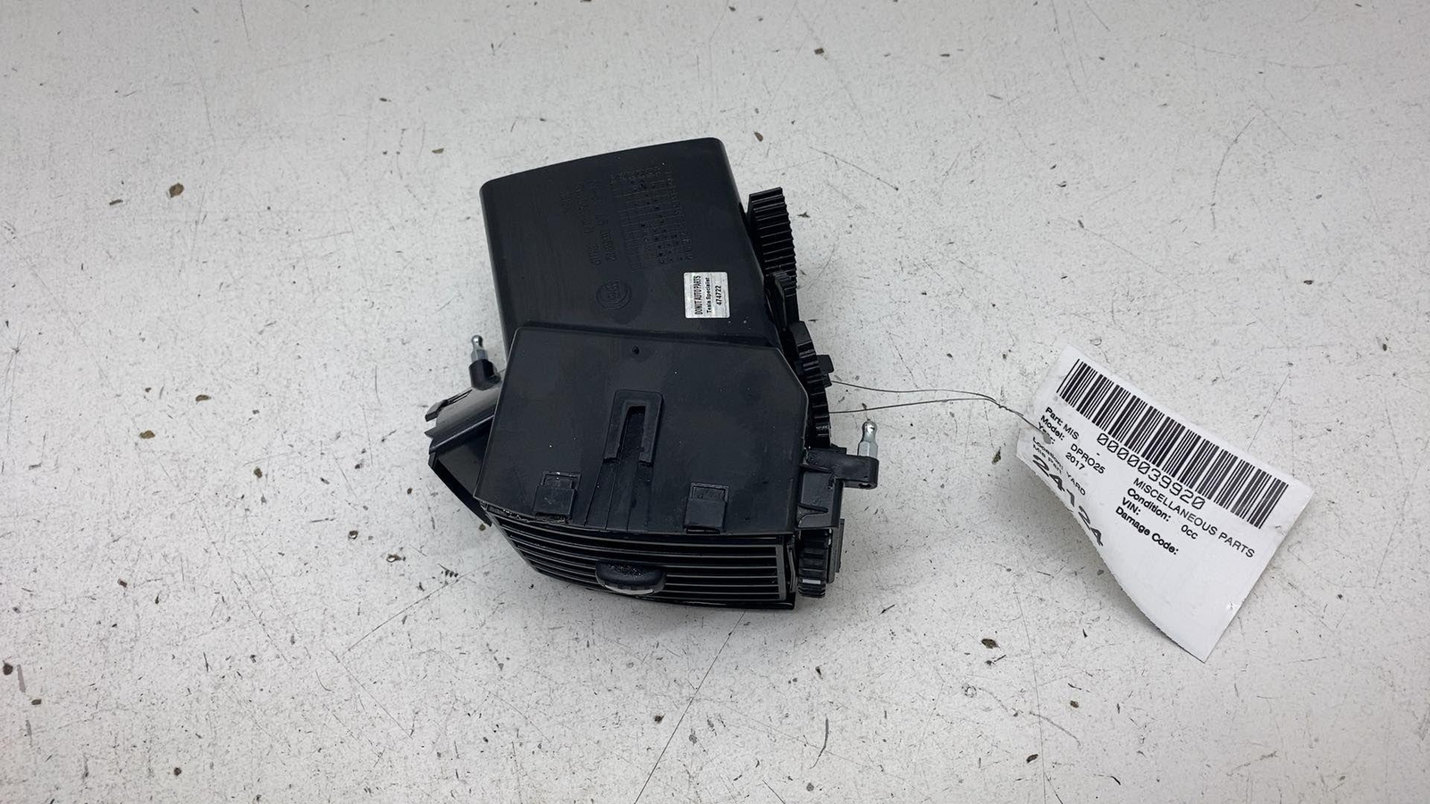 2014-2021 Ram ProMaster 1500 2500 3500 Front Left Dashboard HVAC Air Vent Grille