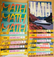 PACE 1001-1002 Math Score Key and Test Key