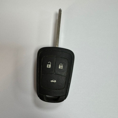 ORIGINAL VAUXHALL 3 TASTEN FERNBEDIENUNG SCHLÜSSELANHÄNGER ASTRA INSIGNIA CORSA ETC GETESTET!