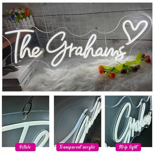 Custom Led Neon Sign Room Decor, Personalized Wedding Neon Sign-Lightning Deals - Picture 37 of 100