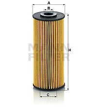 MANN-FILTER HU 7074 x oil filter for ISUZU